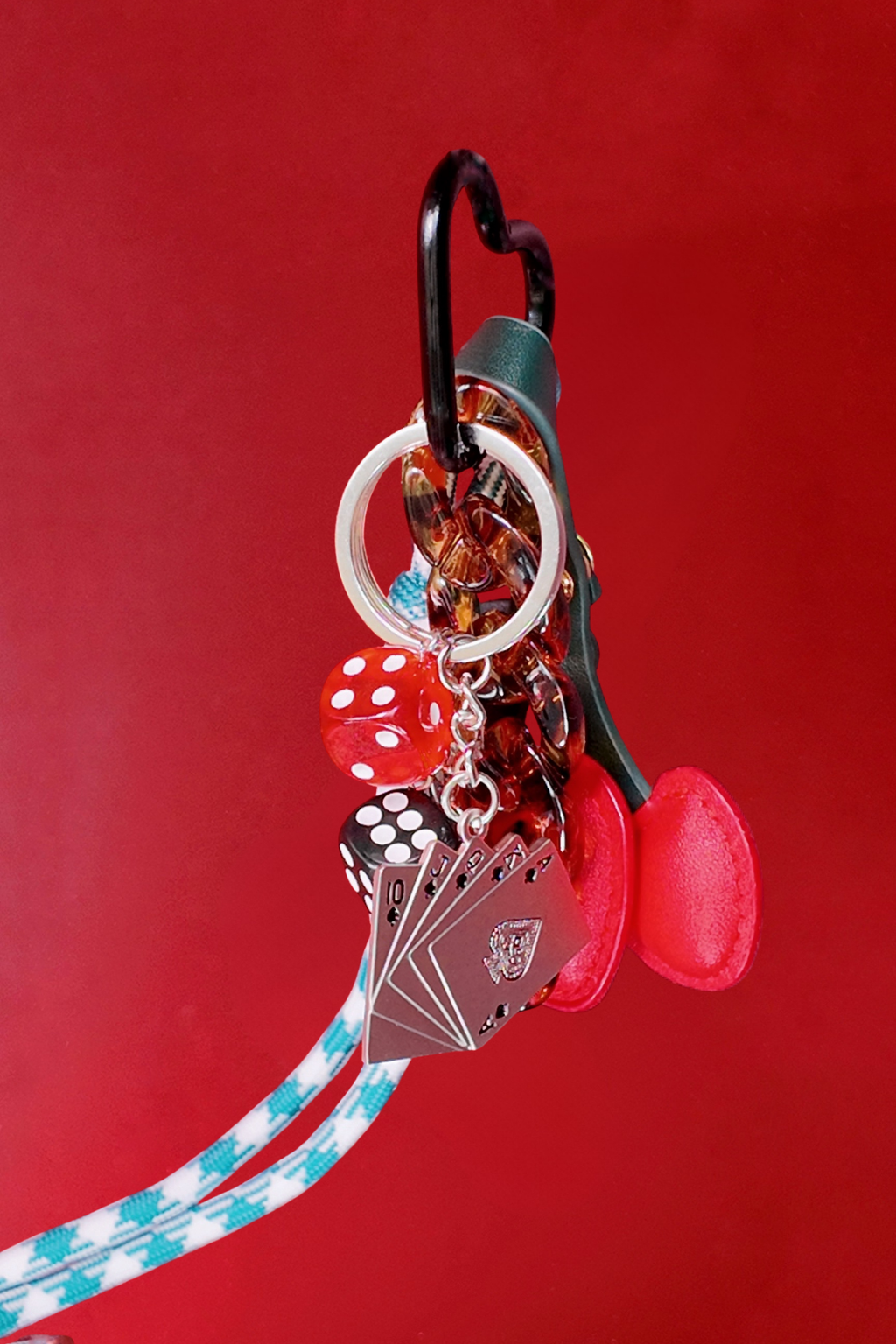 Cherry Poker Charms