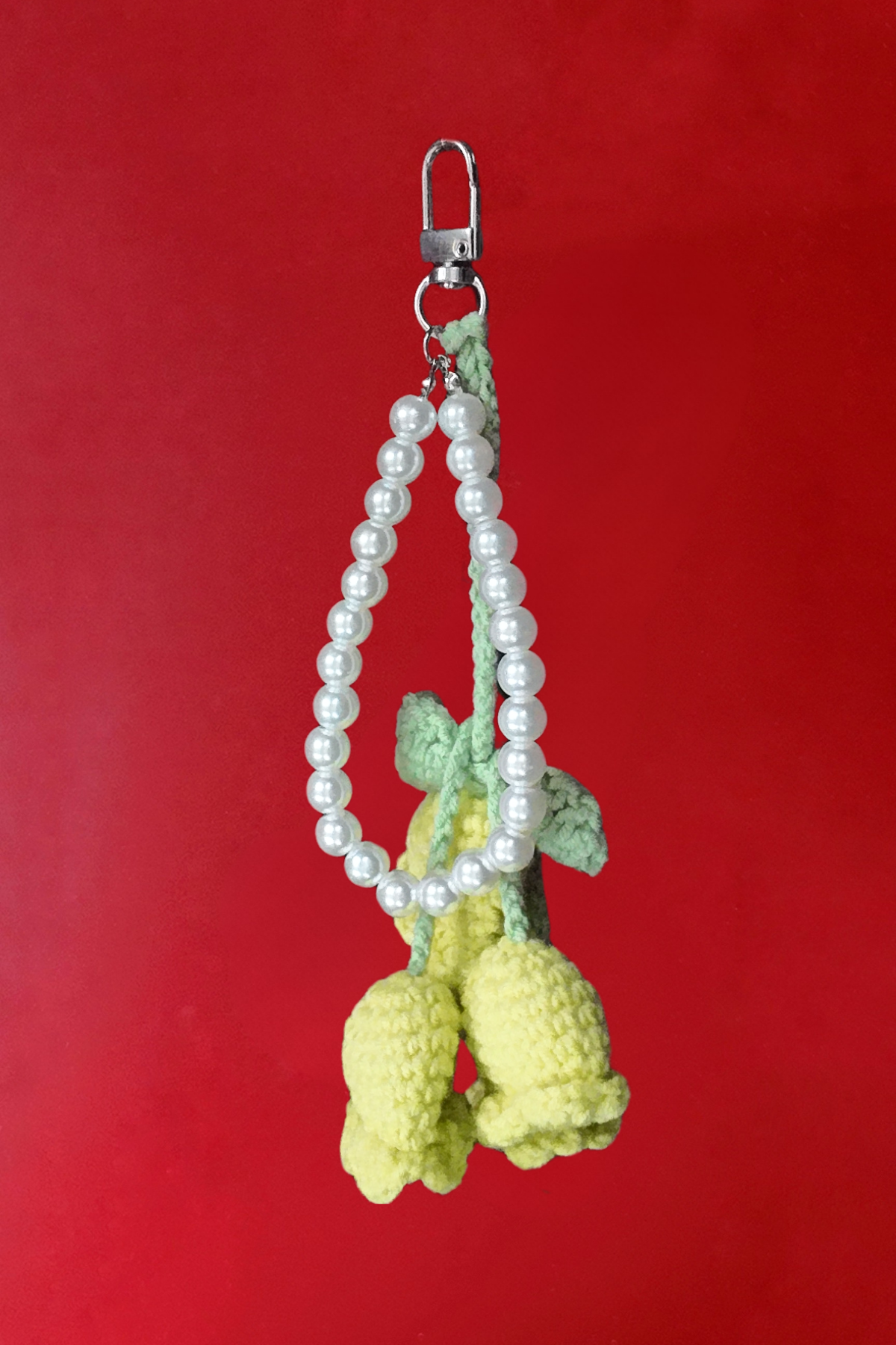 Tulip Crochet with Pearls